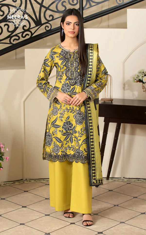 Stitched luxury pret ready-to-wear Dress for women – Heerasofficial